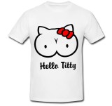 Cumpara ieftin Tricou &quot; Hello Kitty, save the tatas meme &quot;