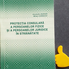 Protectia consulara a persoanelor fizice si persoanelor juridice in strainatate