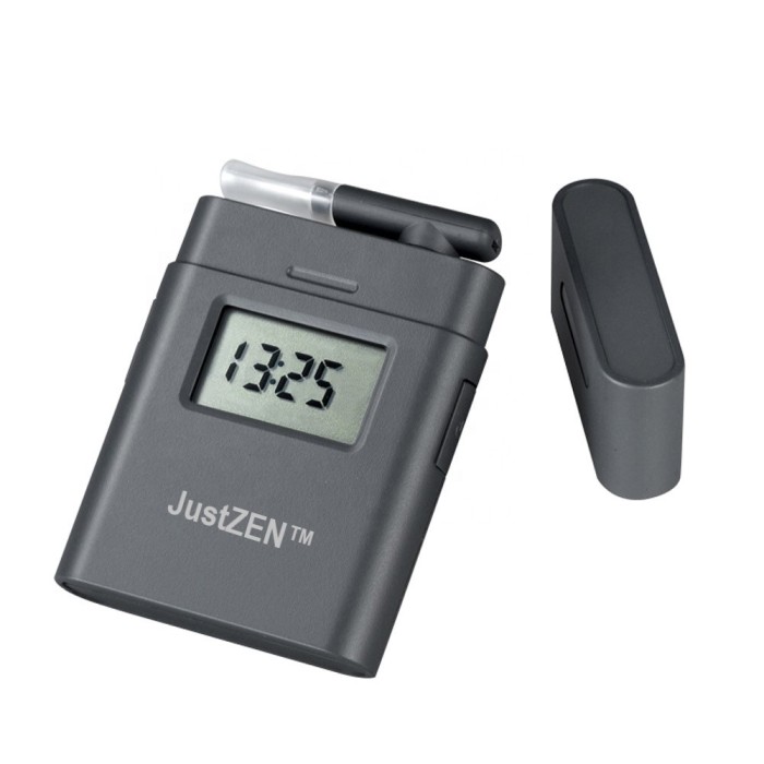 Alcool tester JustZEN&reg; 838, etilotest portabil, acuratete +/- 0.01% BAC, display LCD, 5 mustiucuri incluse in pachet