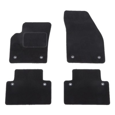 Set covorase auto mocheta Velor VOLVO C30, 10.2006-2013, negru, foto