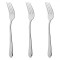 Set Furculițe, Triagle, Inoxidabil, Lungime 21.5cm, 3 Bucăți