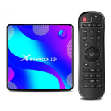 Cumpara ieftin TV Box X88 Pro 10 Smart Media Player, 4K, RAM 4GB, ROM 128GB, Android 11, Rockchip RK3318 QuadCore, SPDIF, Slot Card, Wi-Fi dual band