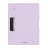 Clipboard Strigo Vertical A4 cu Clip Metalic si Suport Stilou, Mov
