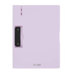 Clipboard Strigo Vertical A4 cu Clip Metalic si Suport Stilou, Mov