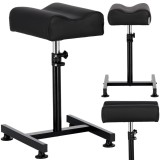 Pedichiură scaun footrest &icirc;nălțime reglabilă stand negru SPA armrest