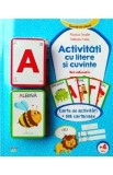 Activitati cu litere si cuvinte. Set educativ. Carte de activitati + 108 cartonase - Mirella Cerato, Roberta Fanti