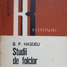 STUDII DE FOLCLOR-BOGDAN PETRICEICU HASDEU