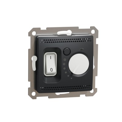 Termostat de camera Schneider Sedna antracit SDD114506 foto