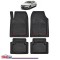 Covorase Auto TeamCar&reg; Tip Tavita Compatibile Skoda Octavia Generatia III (2013&ndash;2020) Negru Material Rezistent