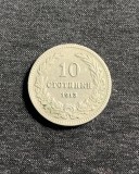 Moneda 10 stotinski 1913 Bulgaria, Europa