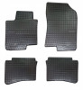Set covorase auto din cauciuc Hyundai I20 II, III 2014-, presuri BestAutoVest, negre, 4 buc. AutoDrive ProParts