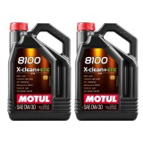 Cumpara ieftin Pachet 10 litri ulei Motul 8100 X-CLEAN+ EFE 0W30 , Protectie avansata E i performanta pentru motoare moderne