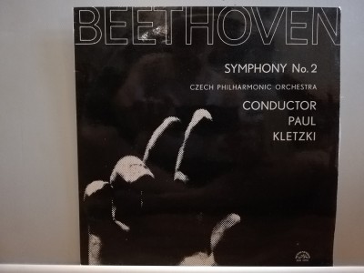 Beethoven &amp;ndash; Symph. No 2 (1969/Spraphon/Cehia) - VINIL/Impecabil foto