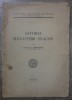 Istoria Manastirii Snagov - Niculae I. Serbanescu// 1944