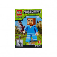 Figurina LEGO Minecraft, Steve foto