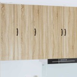 vidaXL Dulap suspendat de bucătărie Stejar Sonoma 30 x 31 x 100 cm 885107