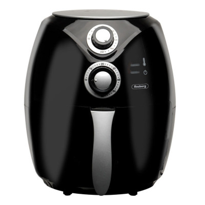 Friteuza cu aer cald Air Fryer Voltz V51980C, 1600W, 2.6L, 80&amp;deg;C~200&amp;deg;C, Temporizator, Negru foto