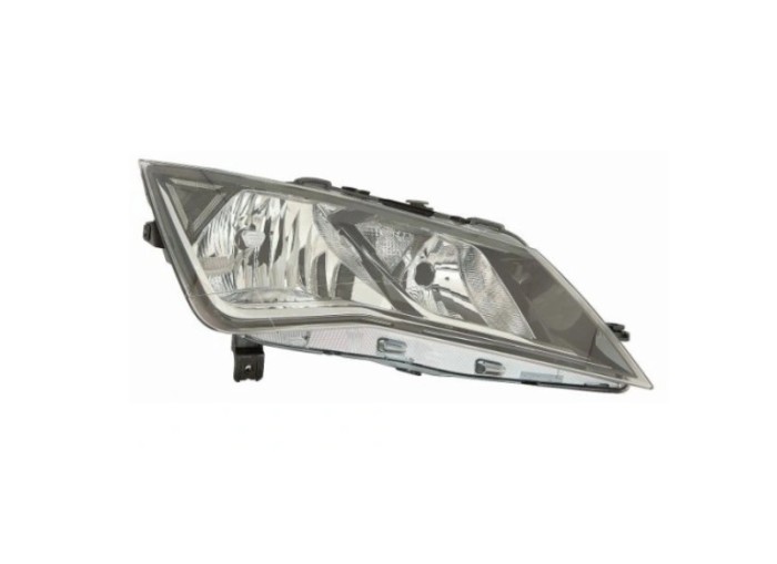 Far Seat Leon (5f), 01.2017-12.2020, montare fata, dreapta, cu lumini de zi tip LED; H7+H7+LED+PY21W; electric; fara modul LED; cu motor; halogen, DE