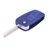 Cheie completa Fiat briceag, 3 but, cu electronica si cip , albastra