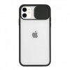Husa Silicon Protectie Camera Huawei P40 Lite Transparenta Negru