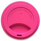 Jack N&rsquo; Jill Silicone Cup Lid capac pentru pahar Pink 1 buc