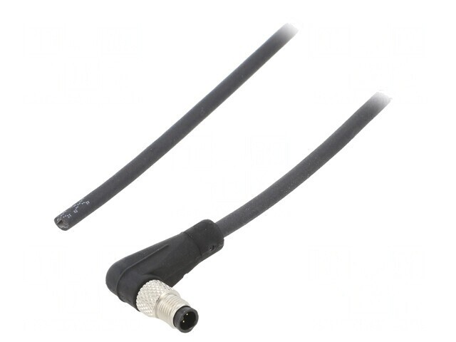 Conector M5 Mufă 3-PIN Aurit IP67 1A 60V