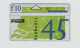 bnk card Cartele telefonice - Olanda - KPN - Chip Cards &amp; L&amp;G Cards, Seria: L&amp;G - 9th Standard Series - Network (Thin Card Pencil On Back)