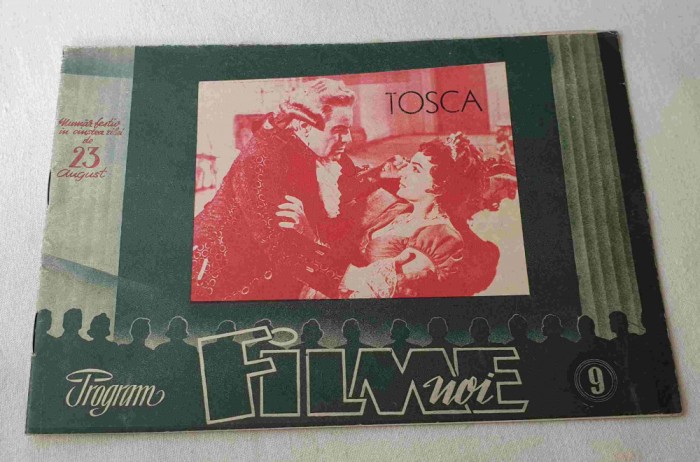 revista VECHE ANUL 1956 numarul 9 - Program FILME NOI, bogat ilustrat