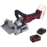 Einhell TE-BJ 18 Li PXC + Starter Kit - Masina de frezat nuturi 20 mm + Set 1 acumulator si incarcator Li-Ion 18 V 4 Ah