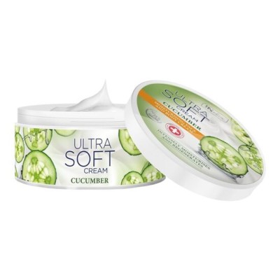 Crema pentru fata si corp, Inelia, Ultra Soft, Nutritiva, extract de Castravete, 200ml foto