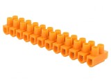 Regletă Conexiuni Terminale cu Șurub 10mm2 57A 12 Piste