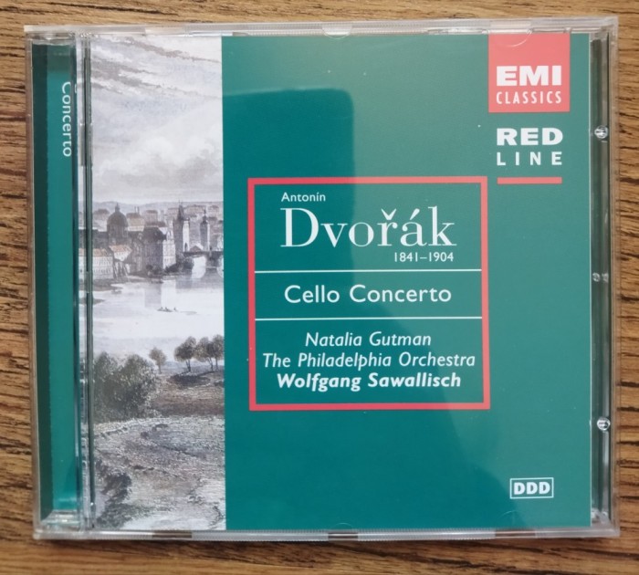 CD Dvorak &ndash; Cello Concerto (Natalia Gutman, Wolfgang Sawallisch)