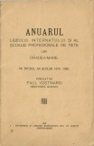 C9737N Anuarul Liceului, internatului și al școalei profesionale de fete din Oradea-Mare pe &icirc;nt&acirc;iul an școlar 1919-1920 Paul Voștinaru, 1920, Oradea