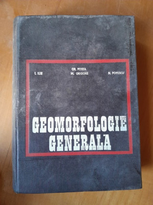 Geomorfologie generala - I. Ilie foto
