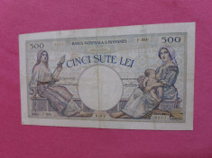 Bancnote romanesti 500lei 1938 foto