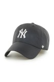 47 brand șapcă MLB New York Yankees culoarea negru, uni, B-BRRRC17BBU-BK