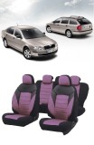 Cumpara ieftin Set huse scaune SKODA OCTAVIA II 2004-2010 Mov
