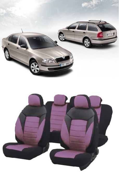 Set huse scaune SKODA OCTAVIA II 2004-2010 Mov