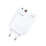 Cumpara ieftin Incarcator Kaku Priza Type C si USB 40W Fast-Charge Alb KSC-811