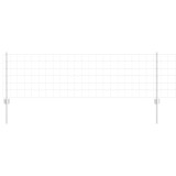 VidaXL &Icirc;ngrădire cu st&acirc;lpi Argintiu 0.6 x 10 m Oțel 3336177