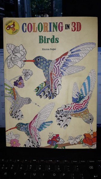 Coloring in 3d Birds - Emma Segal