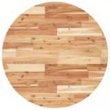 Cumpara ieftin Blat de masa rotund, &Oslash;80x4 cm, lemn masiv de acacia