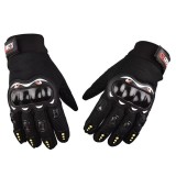 Manusi Moto FIXATO, Protectie Avansata, Anti-Alunecare, Touchscreen, Respirabile, Rezistente la Socuri, Negru