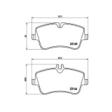 Brembo set placute frana, frana disc Prime Line
