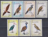 Timbre cu păsări din Lesotho, Nestampilat