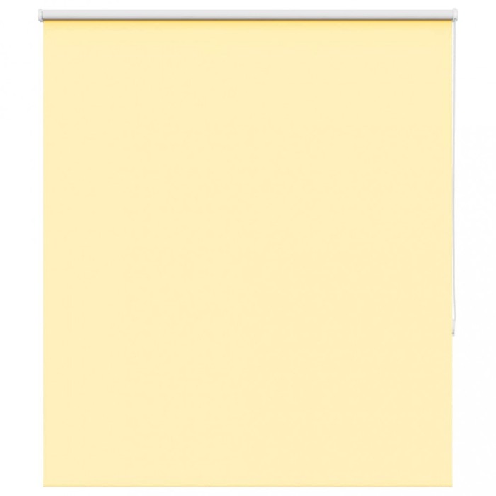 Jaluzea cu role opace galben 120x130 cm Lățime material 116,6 cm