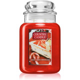 Country Candle Candy Cane Cheescake lum&acirc;nare parfumată 680 g