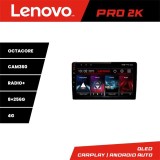 Navigatie Android Peugeot 307 Lenovo QLED 2K 8GB RAM 256GB cu 360