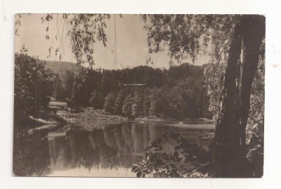 RF72 -Carte Postala- Sovata, Lacul Ursul, circulata 1958 foto
