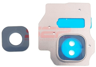 Geam camera cu Rama Samsung Galaxy S8 Plus / S8+ / G955F GOLD foto